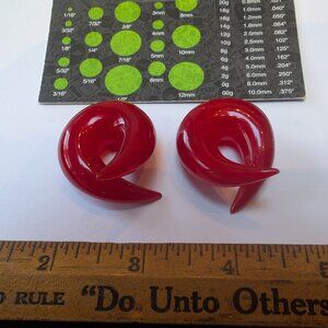 Gorilla Glass Twist Ear Hangers - 13mm or 1/2" Gauge